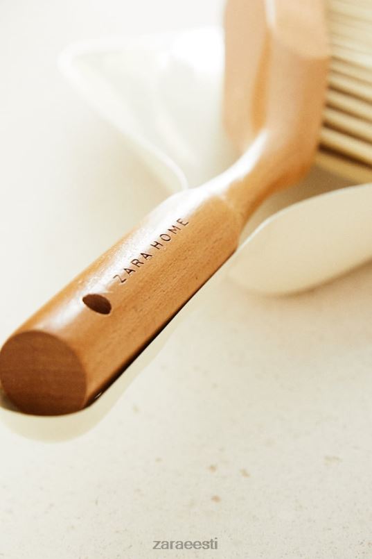 Zara tolmulapp ja harja komplekt unisex valge tarvikud 42F0H1779