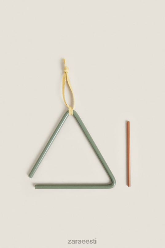 Zara muusikaline kolmnurkne mänguasi unisex mereroheline tarvikud 42F0H1589