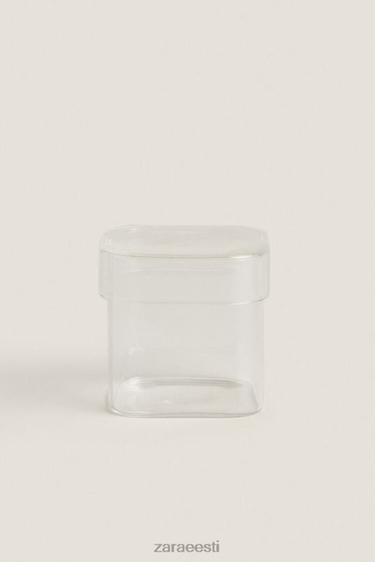 Zara kaanega borosilikaatklaasist purk unisex originaal tarvikud 42F0H1749