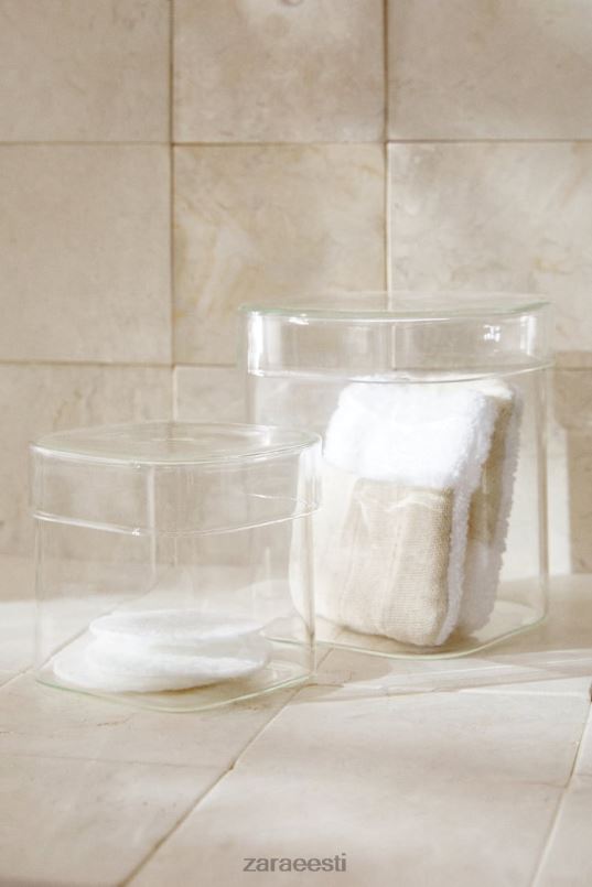 Zara kaanega borosilikaatklaasist purk unisex originaal tarvikud 42F0H1749