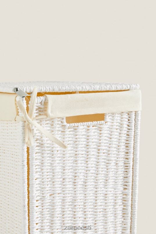 Zara kahe kambriga pesukorv unisex valge tarvikud 42F0H1745