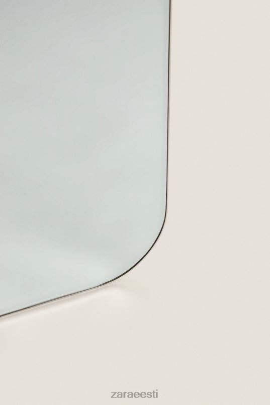 Zara ümara raamiga peegel unisex matt hõbe tarvikud 42F0H1700