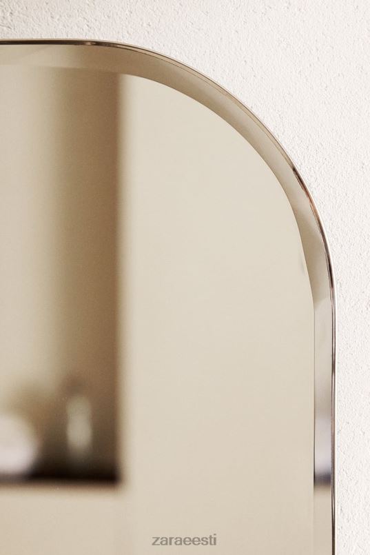 Zara ümara raamiga peegel unisex matt hõbe tarvikud 42F0H1700