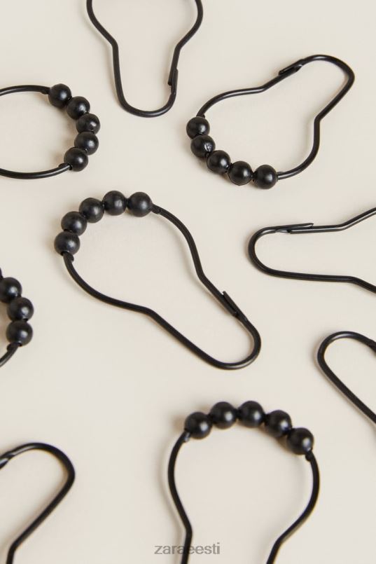 Zara metallist kardinarõngad unisex must tarvikud 42F0H1731