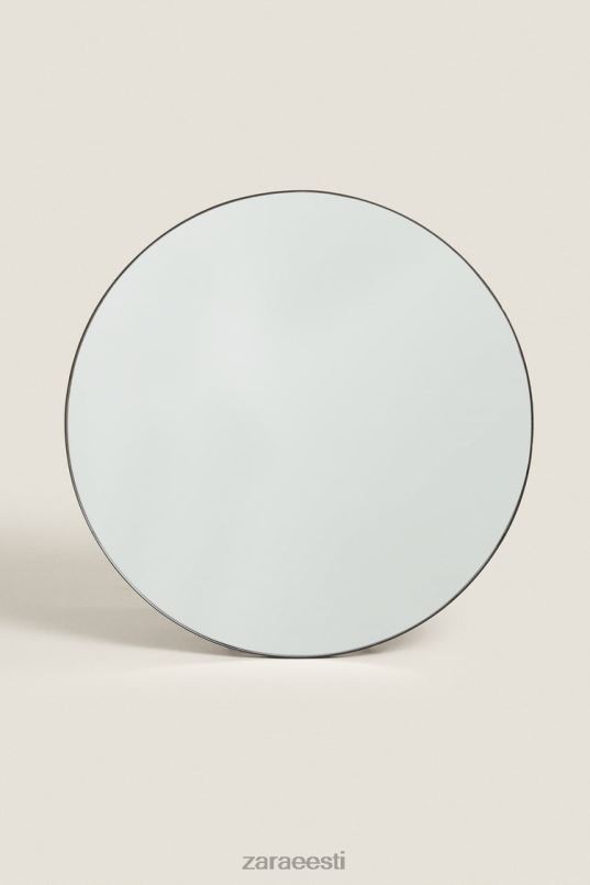 Zara ümmargune peegel unisex must tarvikud 42F0H1720