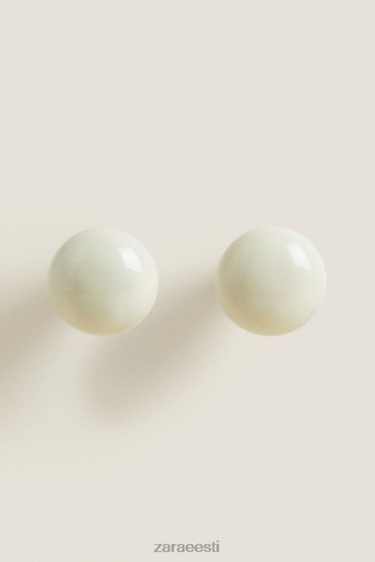 Zara ümmargune uksenupp (2tk pakendis) unisex ekru tarvikud 42F0H1716