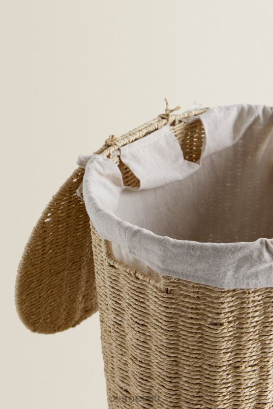 Zara riidest voodriga pesutakistus unisex helebeež tarvikud 42F0H1735