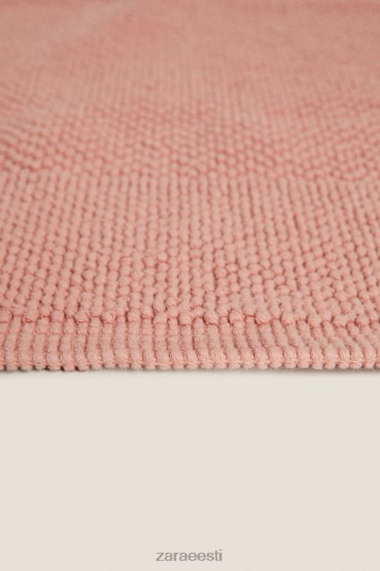 Zara tekstuuriga vahvlikootud vaip unisex kahvaturoosa tarvikud 42F0H1706