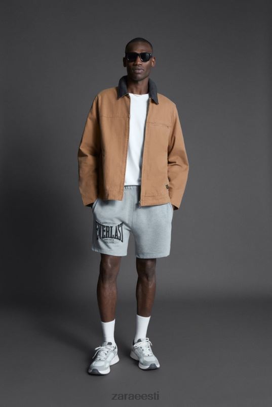 Zara igavesed jooksupüksid mehed hall mergel Riietus 42F0H1235