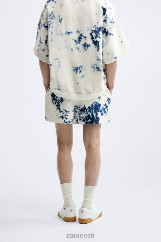 Zara lipsuvärvi teksapüksid mehed austri valge Riietus 42F0H1237