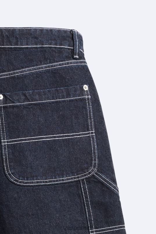 Zara puusepa taskupüksid mehed sinine Riietus 42F0H1245