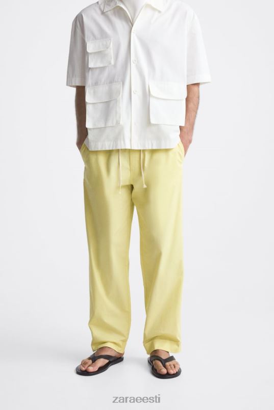 Zara jooksupüksid mehed laimiroheline Riietus 42F0H962