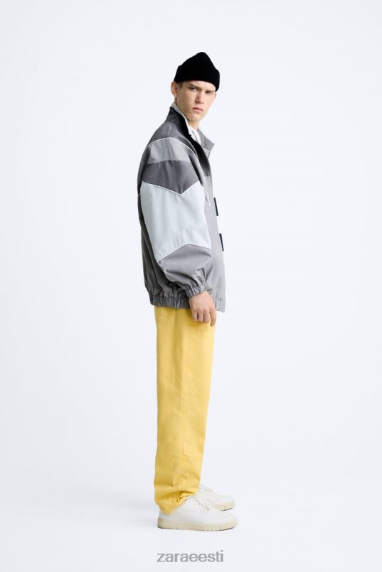 Zara puusepa taskupüksid mehed kollane Riietus 42F0H954