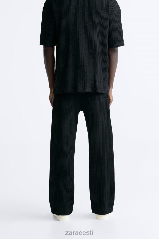 Zara soonikuga jooksupüksid mehed must Riietus 42F0H963