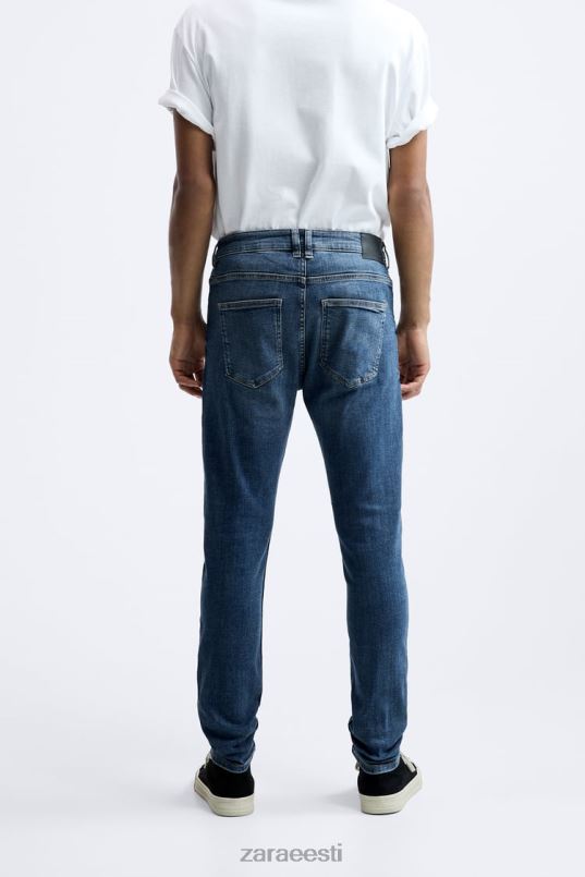 Zara kitsad teksad mehed sinine Riietus 42F0H1095