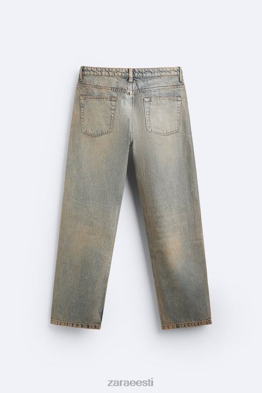 Zara metallilise efektiga teksad mehed sinine Riietus 42F0H1099