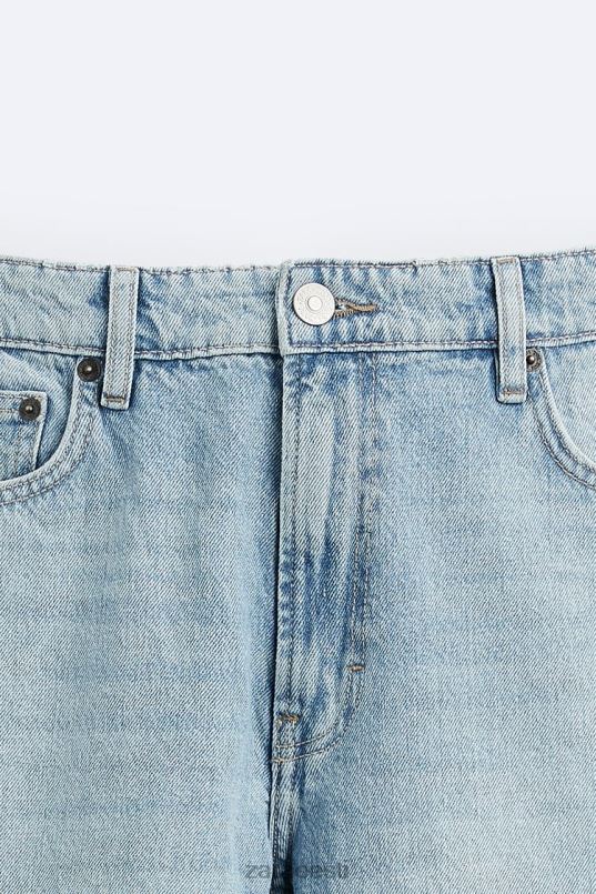 Zara slim fit teksad mehed taevasinine Riietus 42F0H1096