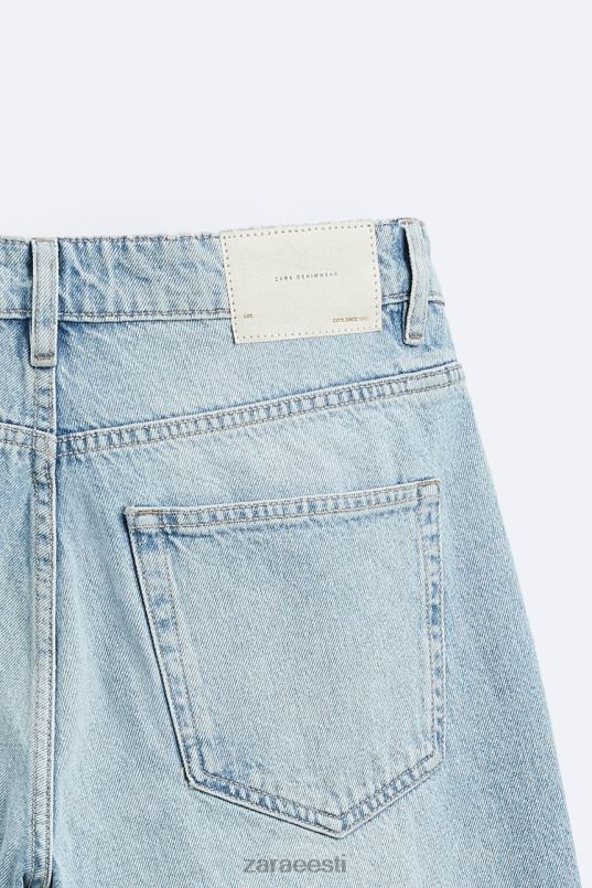 Zara slim fit teksad mehed taevasinine Riietus 42F0H1096