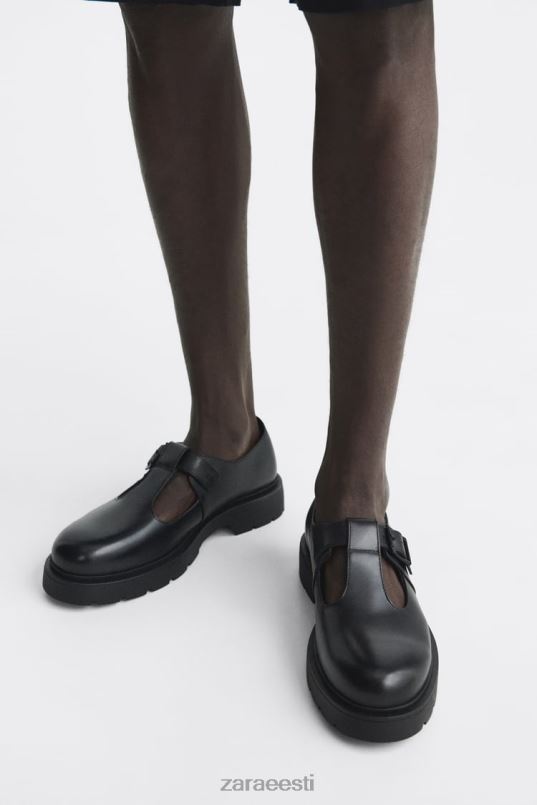 Zara nahast puuri kingad mehed must jalatsid 42F0H1263
