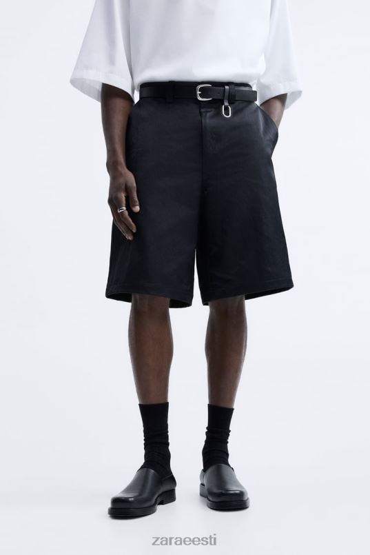 Zara pehmest nahast muulad - piiratud väljaanne mehed must jalatsid 42F0H1264