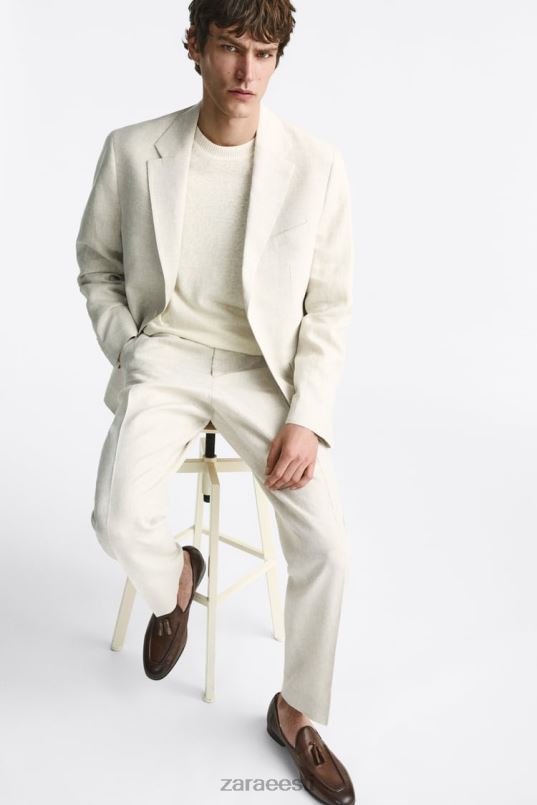 Zara pehmest nahast tutipüksid mehed pruun jalatsid 42F0H1274