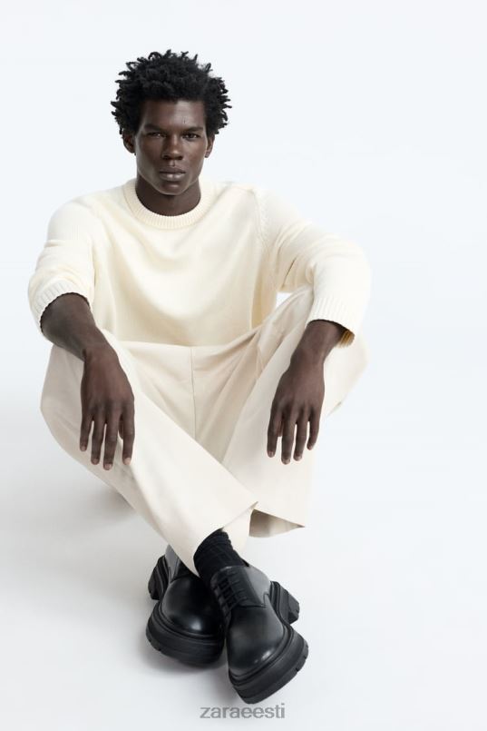 Zara turske tallaga nahast derby kingad – piiratud väljaanne mehed must jalatsid 42F0H1261