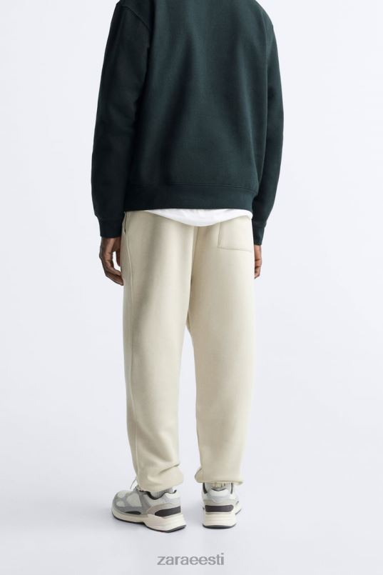 Zara põhilised jooksupüksid mehed tume tan Riietus 42F0H1080