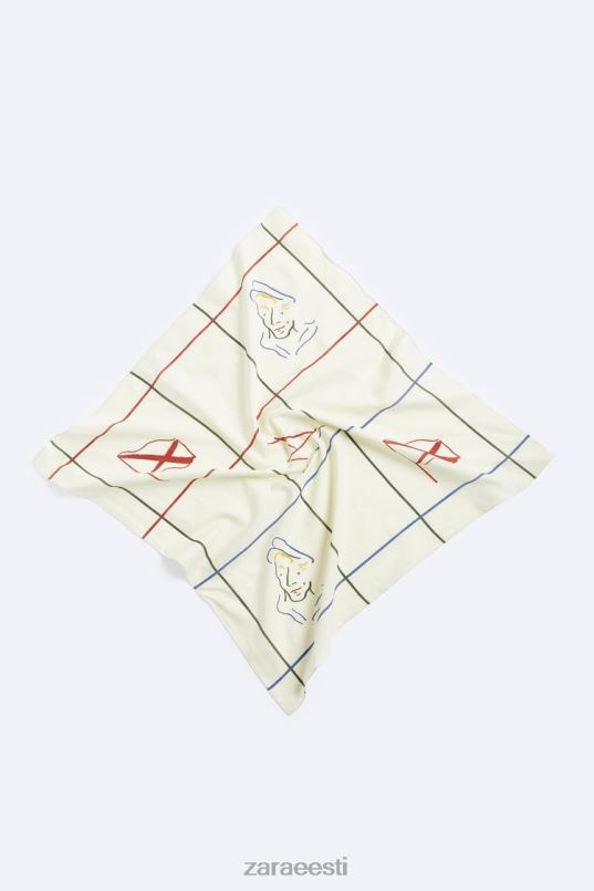 Zara abstraktse trükiga bandaan mehed mitmesugused tarvikud 42F0H1398