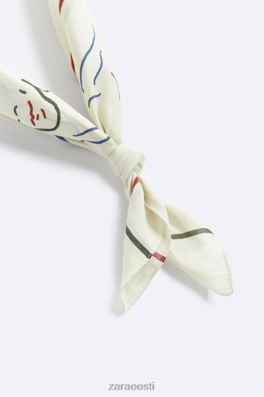 Zara abstraktse trükiga bandaan mehed mitmesugused tarvikud 42F0H1398