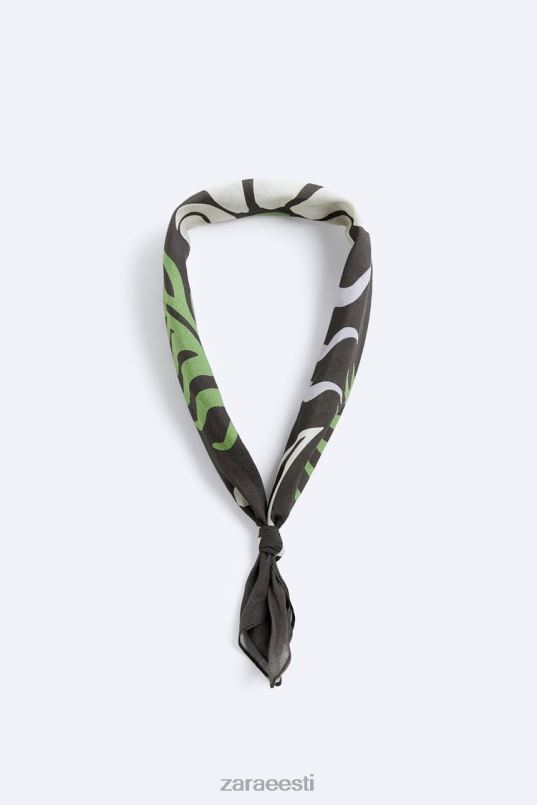 Zara lillemustriga bandana mehed mitmevärviline tarvikud 42F0H1400