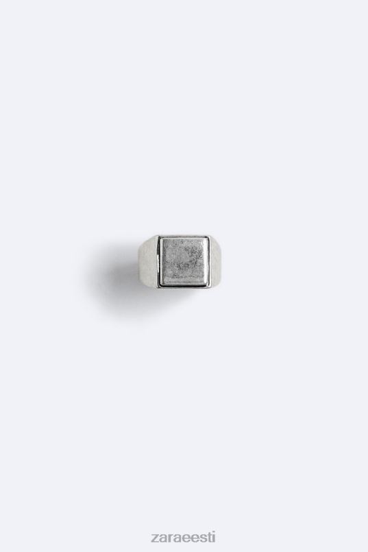 Zara märgisõrmus mehed hõbedane tarvikud 42F0H1483