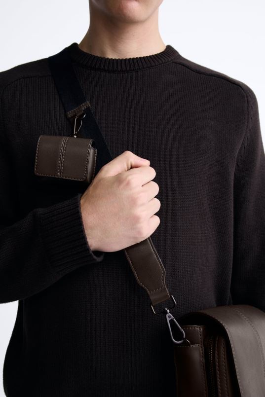 Zara crossbody kott koos rahakotiga mehed pruun tarvikud 42F0H1334