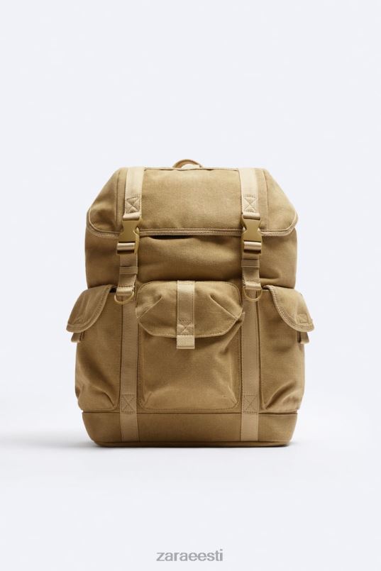 Zara explorer lõuendist seljakott mehed originaal tarvikud 42F0H1320