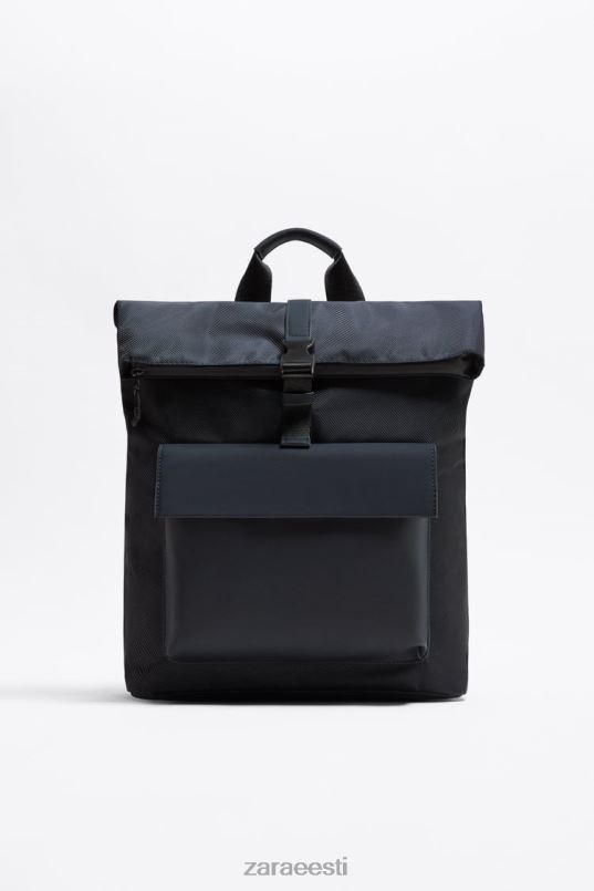 Zara klapiga seljakott mehed sinine tarvikud 42F0H1348