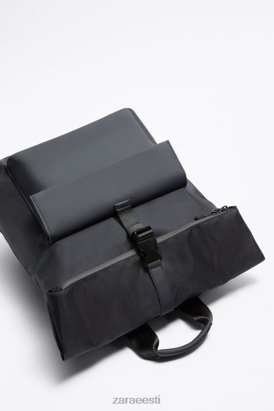 Zara klapiga seljakott mehed sinine tarvikud 42F0H1348