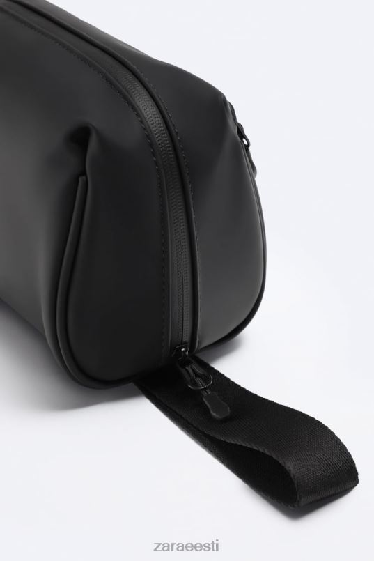 Zara kummeeritud pesukott mehed must tarvikud 42F0H1323