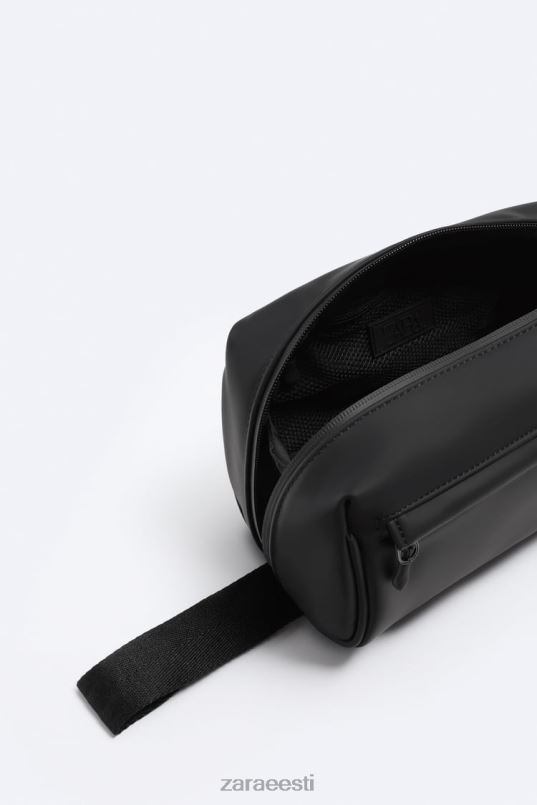 Zara kummeeritud pesukott mehed must tarvikud 42F0H1323