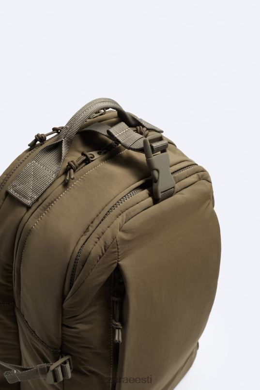 Zara mitme taskuga seljakott mehed liivakaspruun tarvikud 42F0H1317