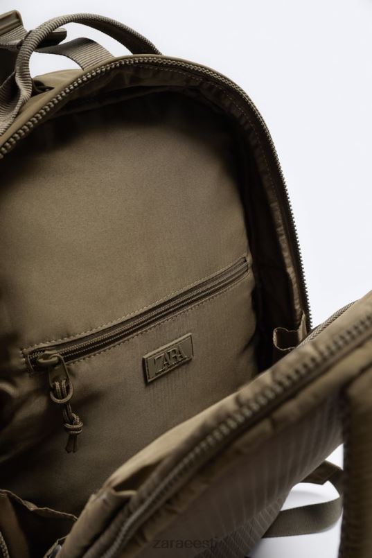 Zara mitme taskuga seljakott mehed liivakaspruun tarvikud 42F0H1317