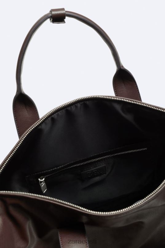 Zara pehme kott mehed pruun tarvikud 42F0H1326