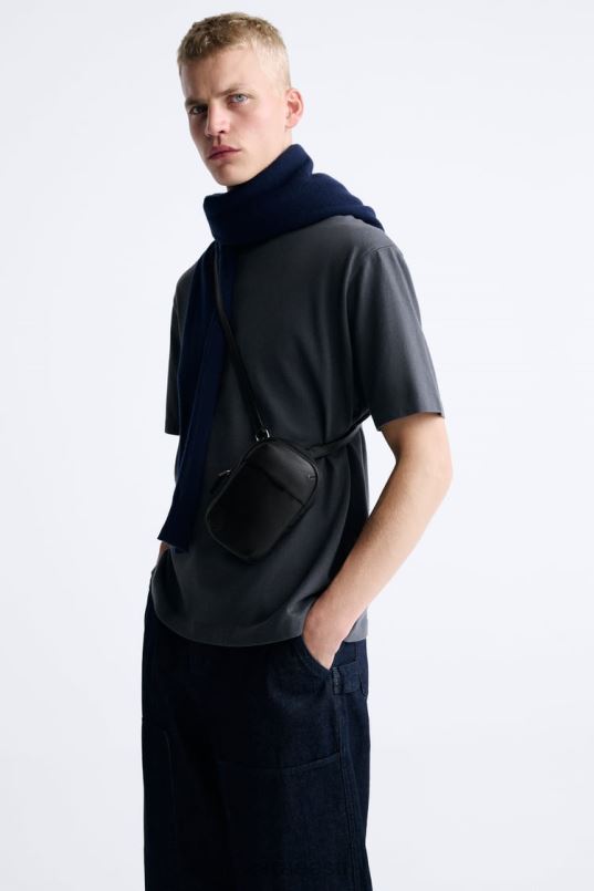 Zara pehme telefonikott mehed must tarvikud 42F0H1309