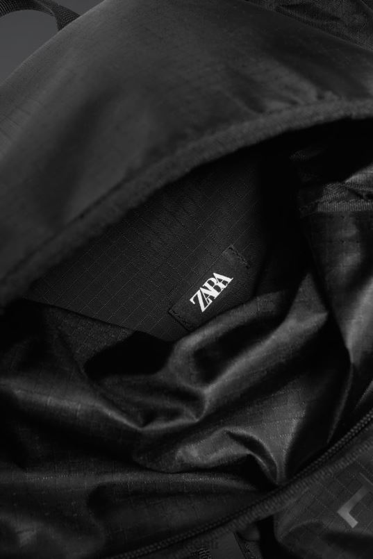 Zara tehniline seljakott mehed must tarvikud 42F0H1282