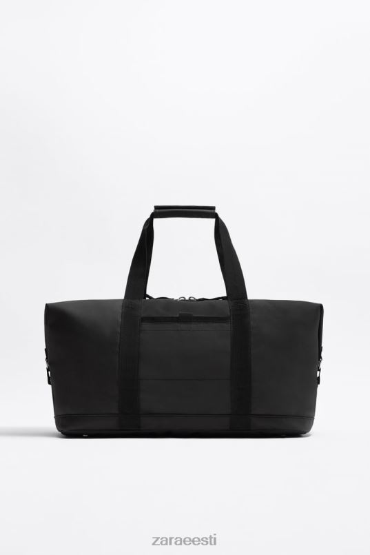 Zara tekstuuriga kott mehed must tarvikud 42F0H1288