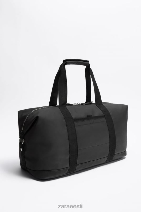 Zara tekstuuriga kott mehed must tarvikud 42F0H1288