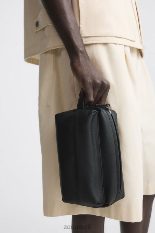 Zara tekstuuriga pesukott mehed must tarvikud 42F0H1324