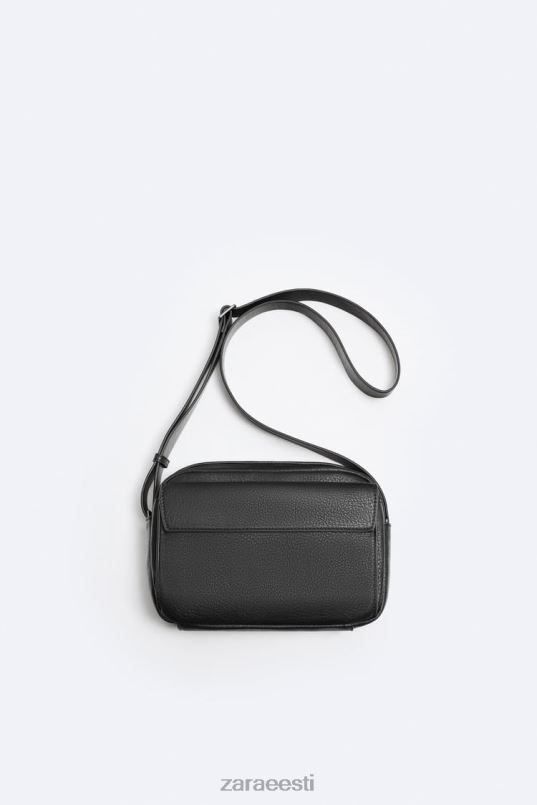 Zara teraline crossbody kott mehed must tarvikud 42F0H1332