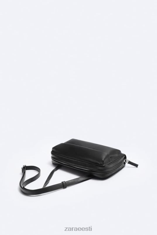 Zara xl crossbody rahakott mehed must tarvikud 42F0H1307