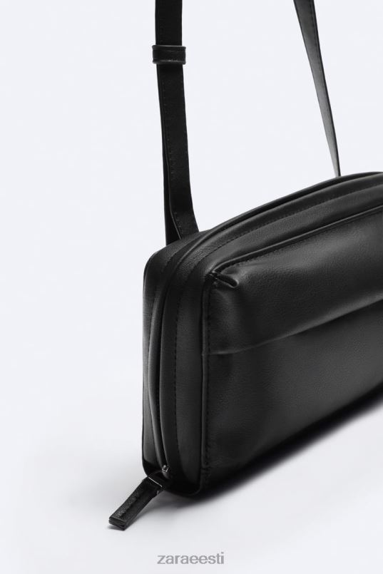 Zara xl crossbody rahakott mehed must tarvikud 42F0H1307