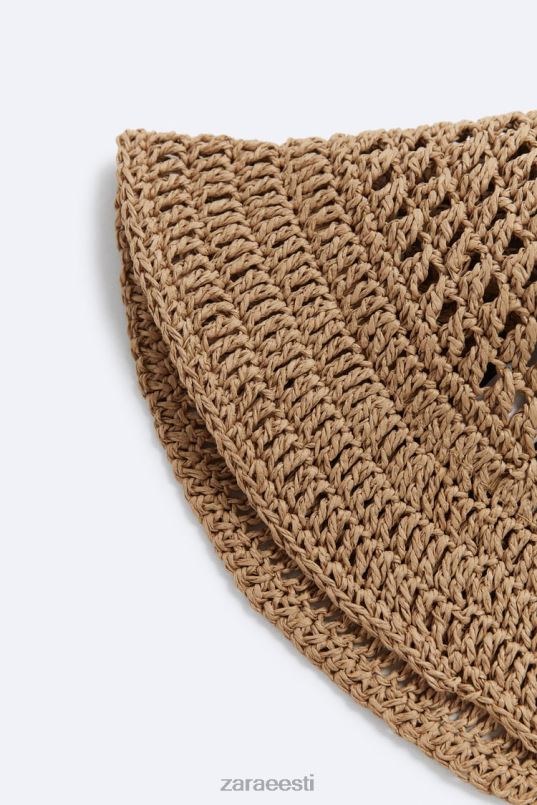 Zara punutud ämbrikübar mehed helebeež tarvikud 42F0H1442