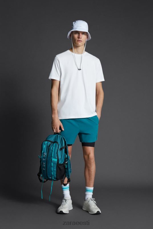 Zara tehniline koppkübar mehed valge tarvikud 42F0H1402